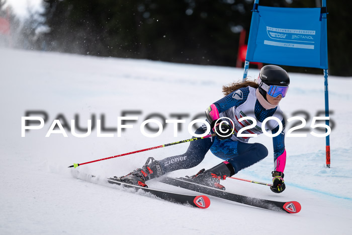 FIS Riesenslalom, Damen + Herren, Deutsche Jugendmeistersachaft 24.01.2025