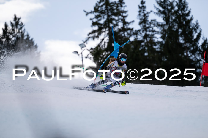 FIS Riesenslalom, Damen + Herren, Deutsche Jugendmeistersachaft 24.01.2025