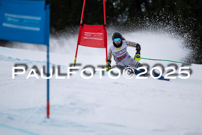 FIS Riesenslalom, Damen + Herren, Deutsche Jugendmeistersachaft 24.01.2025