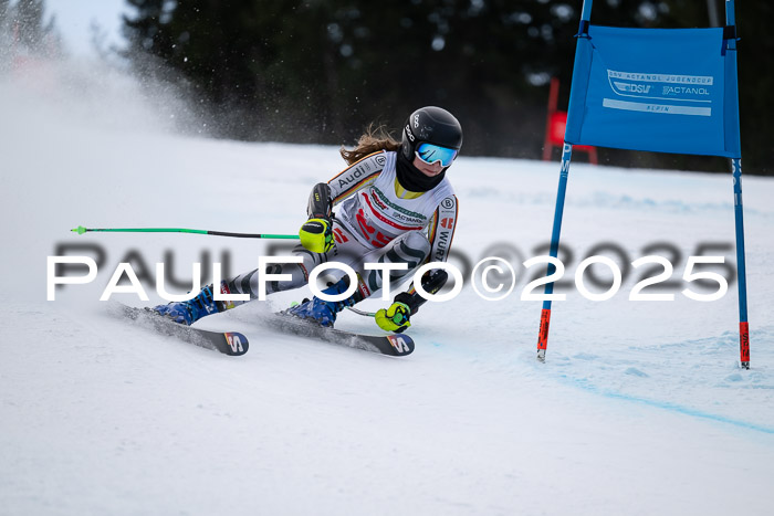 FIS Riesenslalom, Damen + Herren, Deutsche Jugendmeistersachaft 24.01.2025