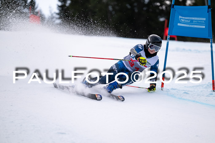 FIS Riesenslalom, Damen + Herren, Deutsche Jugendmeistersachaft 24.01.2025