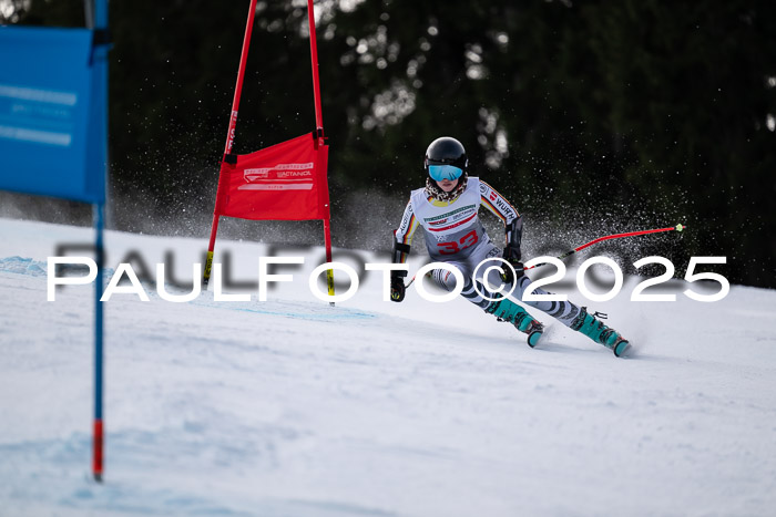 FIS Riesenslalom, Damen + Herren, Deutsche Jugendmeistersachaft 24.01.2025