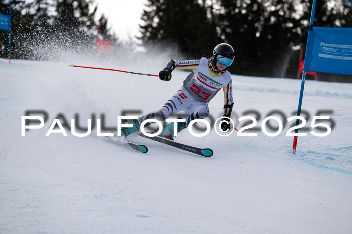 FIS Riesenslalom, Damen + Herren, Deutsche Jugendmeistersachaft 24.01.2025