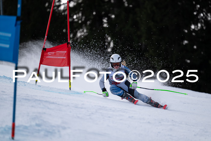 FIS Riesenslalom, Damen + Herren, Deutsche Jugendmeistersachaft 24.01.2025