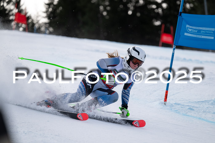 FIS Riesenslalom, Damen + Herren, Deutsche Jugendmeistersachaft 24.01.2025