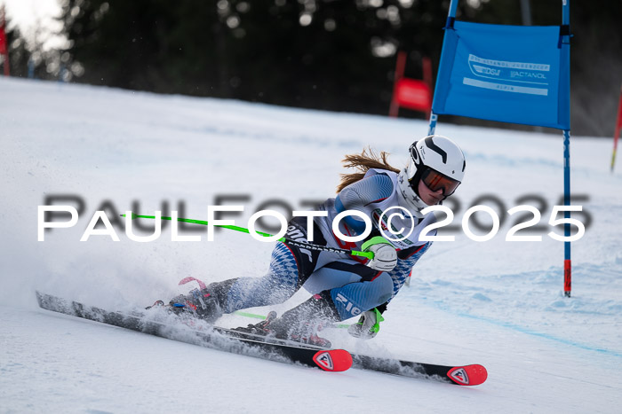 FIS Riesenslalom, Damen + Herren, Deutsche Jugendmeistersachaft 24.01.2025