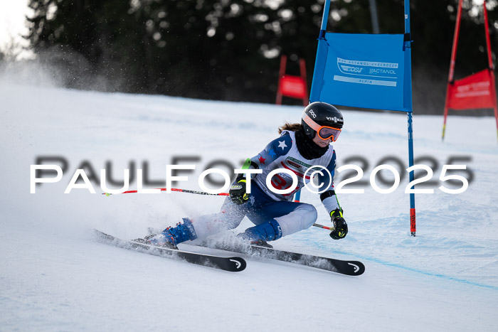 FIS Riesenslalom, Damen + Herren, Deutsche Jugendmeistersachaft 24.01.2025