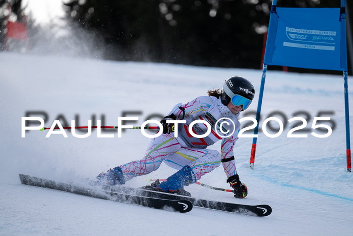 FIS Riesenslalom, Damen + Herren, Deutsche Jugendmeistersachaft 24.01.2025