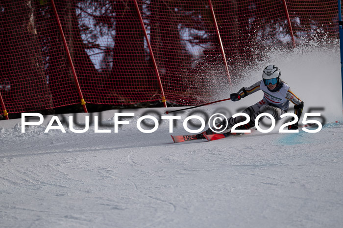 FIS Riesenslalom, Damen + Herren, Deutsche Jugendmeistersachaft 24.01.2025