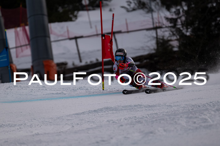 FIS Riesenslalom, Damen + Herren, Deutsche Jugendmeistersachaft 24.01.2025