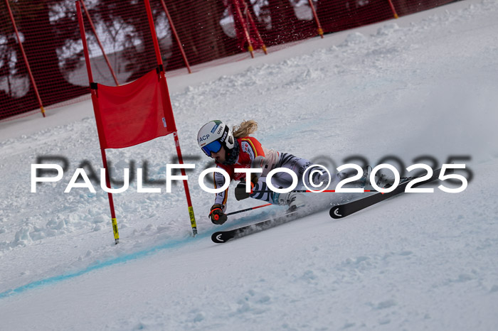 FIS Riesenslalom, Damen + Herren, Deutsche Jugendmeistersachaft 24.01.2025