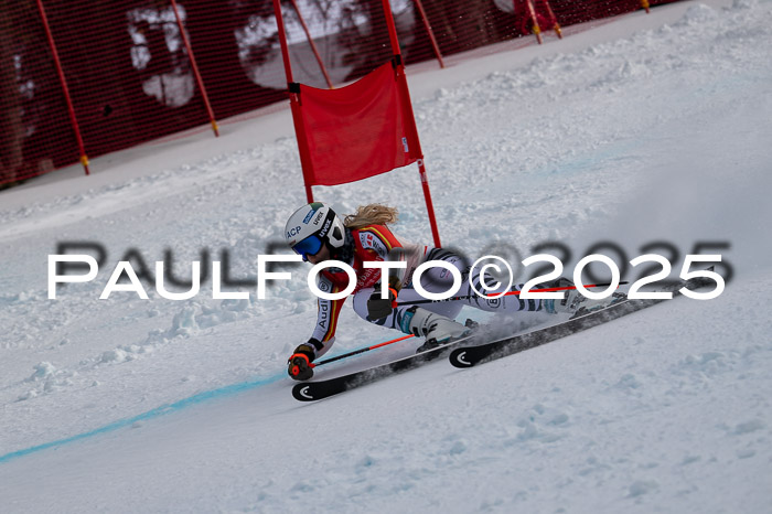 FIS Riesenslalom, Damen + Herren, Deutsche Jugendmeistersachaft 24.01.2025