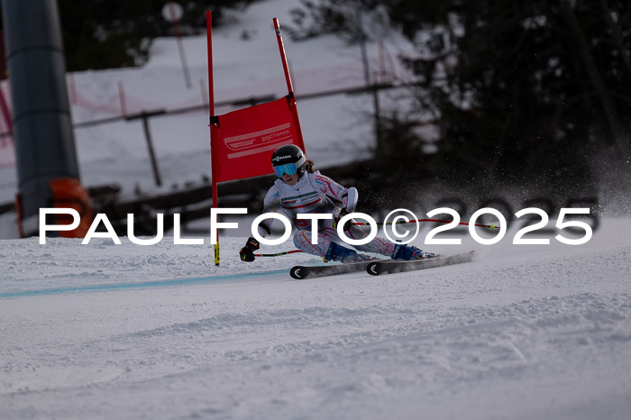 FIS Riesenslalom, Damen + Herren, Deutsche Jugendmeistersachaft 24.01.2025