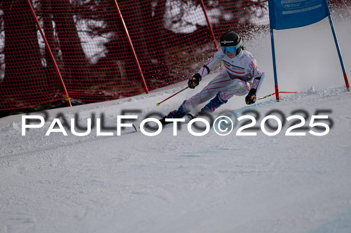 FIS Riesenslalom, Damen + Herren, Deutsche Jugendmeistersachaft 24.01.2025