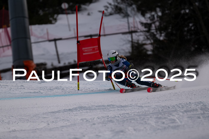 FIS Riesenslalom, Damen + Herren, Deutsche Jugendmeistersachaft 24.01.2025