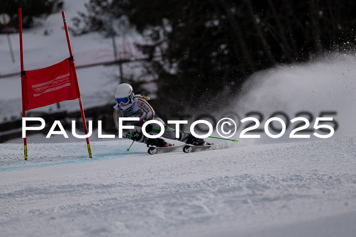 FIS Riesenslalom, Damen + Herren, Deutsche Jugendmeistersachaft 24.01.2025