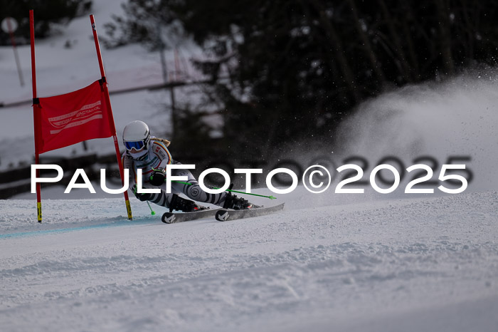 FIS Riesenslalom, Damen + Herren, Deutsche Jugendmeistersachaft 24.01.2025