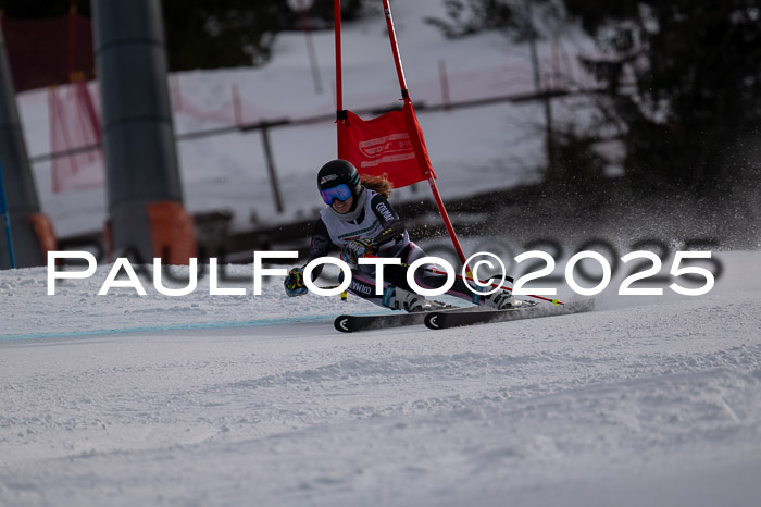 FIS Riesenslalom, Damen + Herren, Deutsche Jugendmeistersachaft 24.01.2025