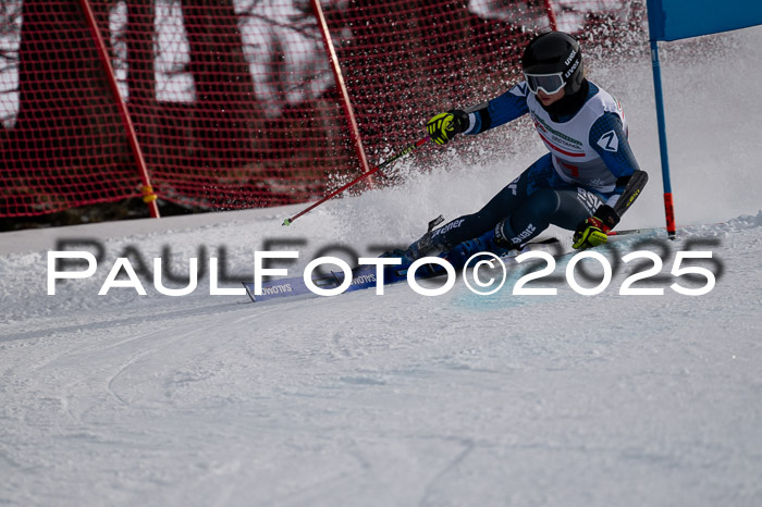 FIS Riesenslalom, Damen + Herren, Deutsche Jugendmeistersachaft 24.01.2025