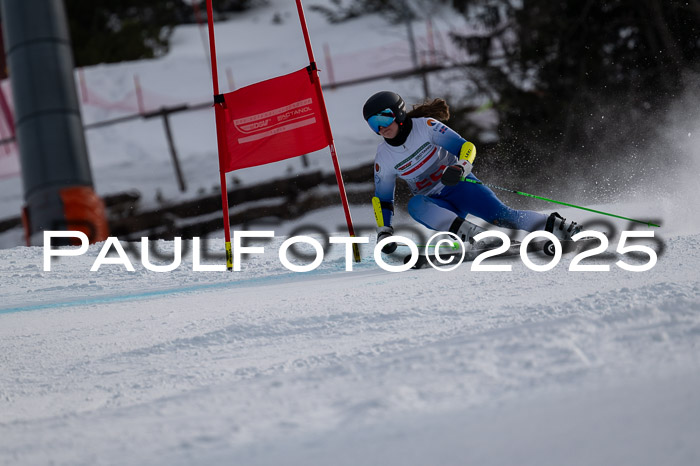 FIS Riesenslalom, Damen + Herren, Deutsche Jugendmeistersachaft 24.01.2025