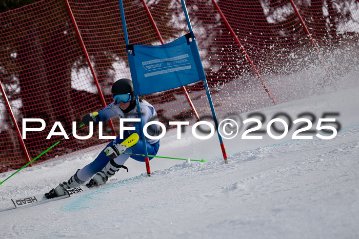 FIS Riesenslalom, Damen + Herren, Deutsche Jugendmeistersachaft 24.01.2025