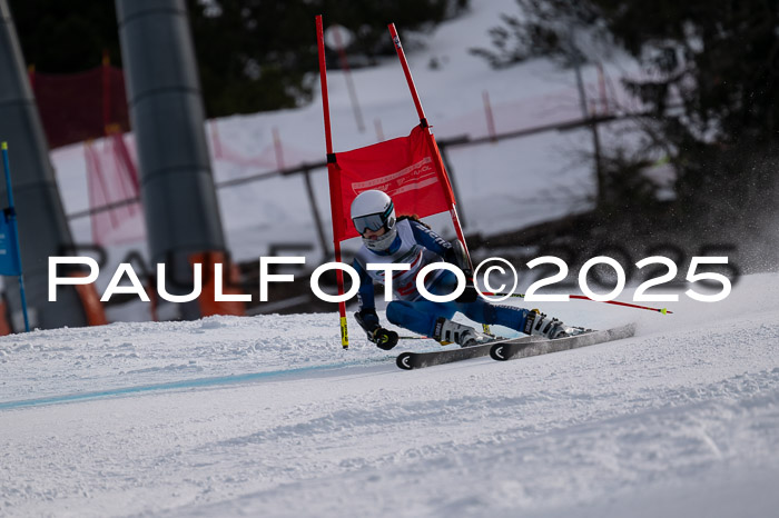 FIS Riesenslalom, Damen + Herren, Deutsche Jugendmeistersachaft 24.01.2025