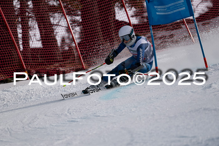 FIS Riesenslalom, Damen + Herren, Deutsche Jugendmeistersachaft 24.01.2025