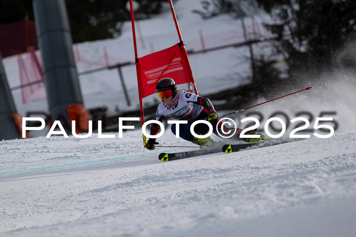 FIS Riesenslalom, Damen + Herren, Deutsche Jugendmeistersachaft 24.01.2025