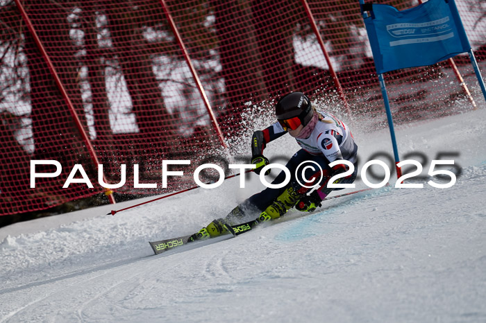 FIS Riesenslalom, Damen + Herren, Deutsche Jugendmeistersachaft 24.01.2025