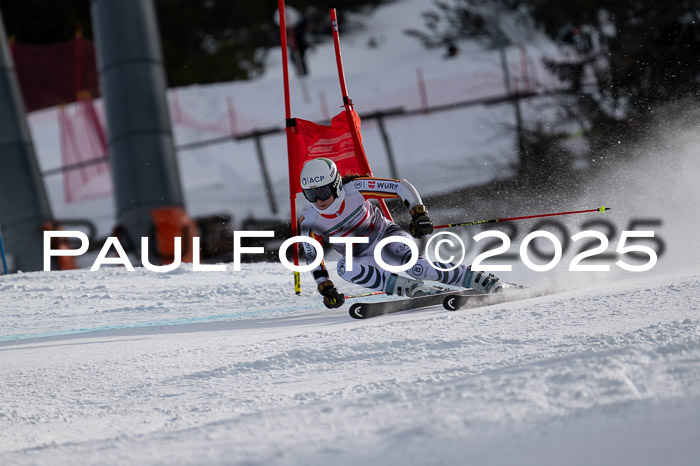 FIS Riesenslalom, Damen + Herren, Deutsche Jugendmeistersachaft 24.01.2025