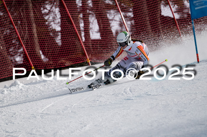 FIS Riesenslalom, Damen + Herren, Deutsche Jugendmeistersachaft 24.01.2025