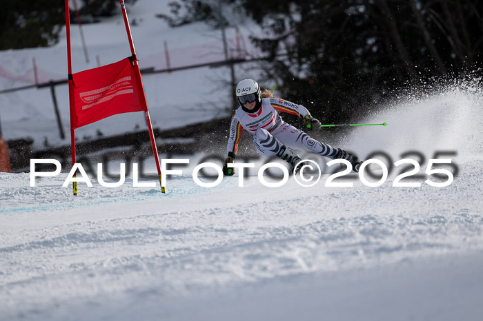 FIS Riesenslalom, Damen + Herren, Deutsche Jugendmeistersachaft 24.01.2025