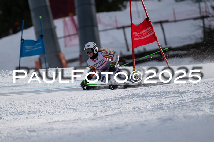 FIS Riesenslalom, Damen + Herren, Deutsche Jugendmeistersachaft 24.01.2025