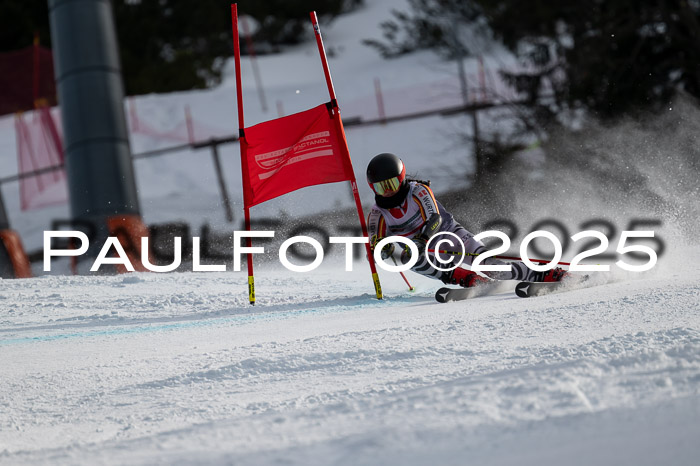 FIS Riesenslalom, Damen + Herren, Deutsche Jugendmeistersachaft 24.01.2025