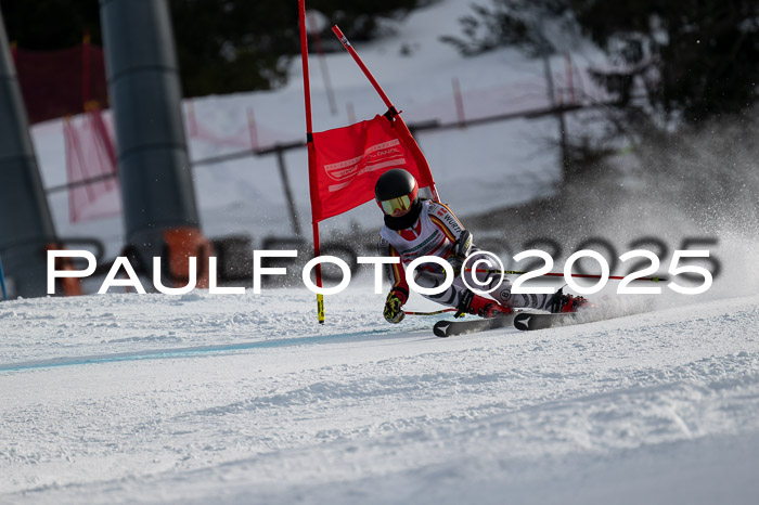 FIS Riesenslalom, Damen + Herren, Deutsche Jugendmeistersachaft 24.01.2025