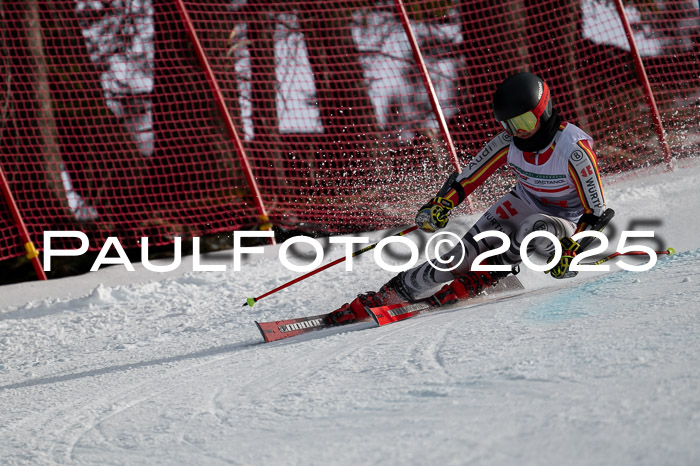 FIS Riesenslalom, Damen + Herren, Deutsche Jugendmeistersachaft 24.01.2025