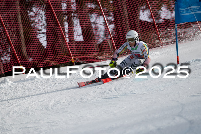 FIS Riesenslalom, Damen + Herren, Deutsche Jugendmeistersachaft 24.01.2025