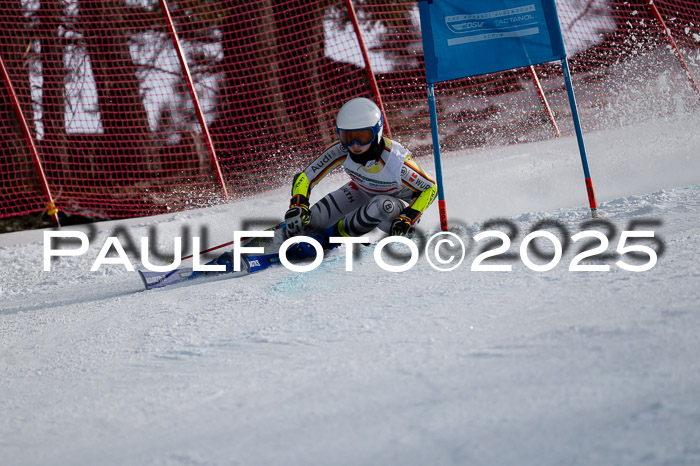 FIS Riesenslalom, Damen + Herren, Deutsche Jugendmeistersachaft 24.01.2025