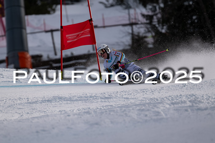 FIS Riesenslalom, Damen + Herren, Deutsche Jugendmeistersachaft 24.01.2025