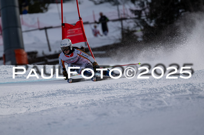 FIS Riesenslalom, Damen + Herren, Deutsche Jugendmeistersachaft 24.01.2025