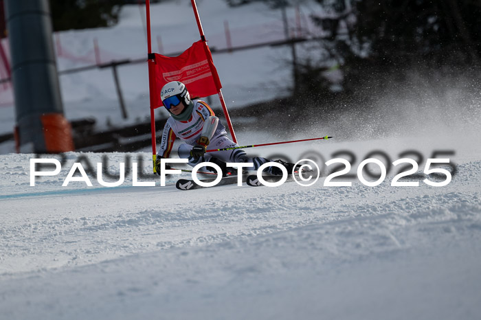 FIS Riesenslalom, Damen + Herren, Deutsche Jugendmeistersachaft 24.01.2025