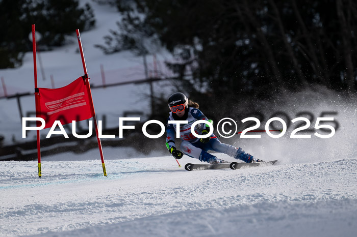 FIS Riesenslalom, Damen + Herren, Deutsche Jugendmeistersachaft 24.01.2025