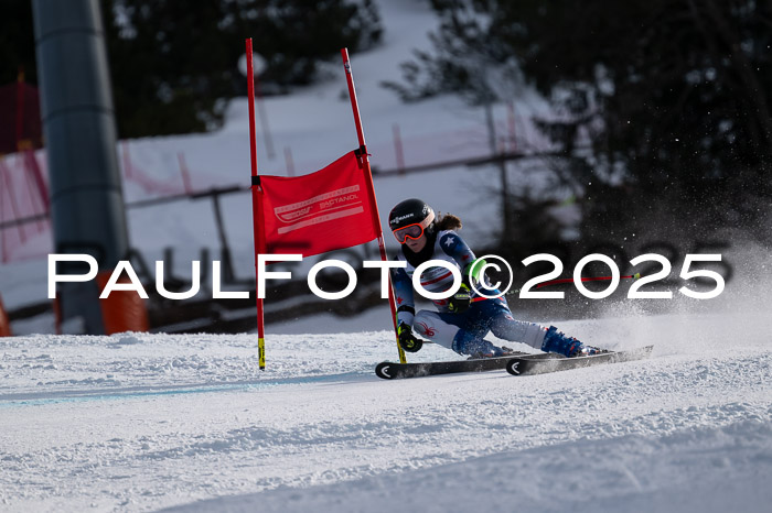 FIS Riesenslalom, Damen + Herren, Deutsche Jugendmeistersachaft 24.01.2025