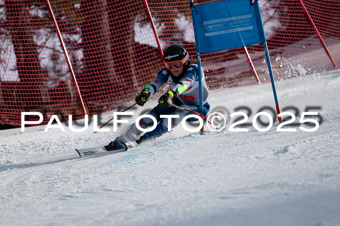 FIS Riesenslalom, Damen + Herren, Deutsche Jugendmeistersachaft 24.01.2025