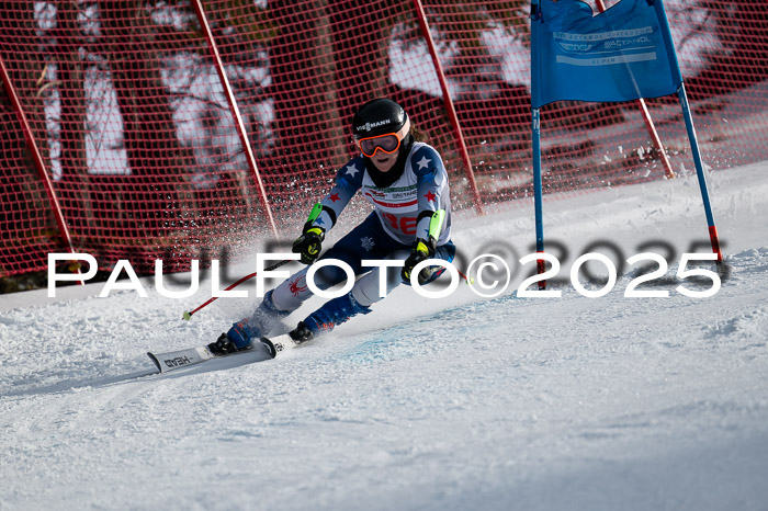 FIS Riesenslalom, Damen + Herren, Deutsche Jugendmeistersachaft 24.01.2025