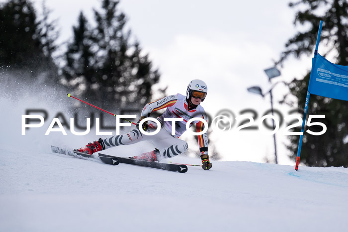 FIS Riesenslalom, Damen + Herren, Deutsche Jugendmeistersachaft 24.01.2025