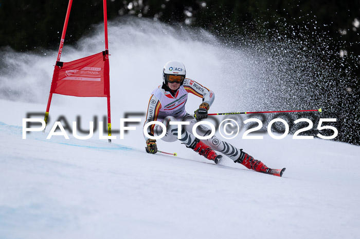 FIS Riesenslalom, Damen + Herren, Deutsche Jugendmeistersachaft 24.01.2025