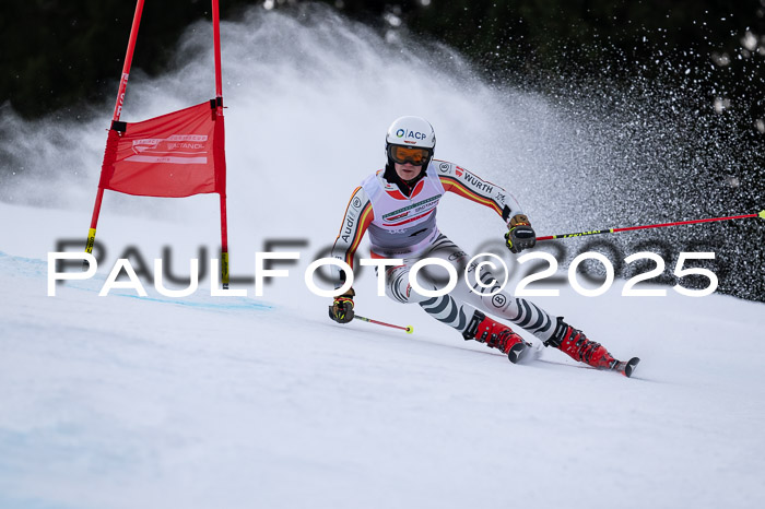 FIS Riesenslalom, Damen + Herren, Deutsche Jugendmeistersachaft 24.01.2025