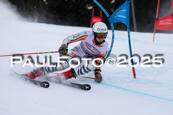 FIS Riesenslalom, Damen + Herren, Deutsche Jugendmeistersachaft 24.01.2025