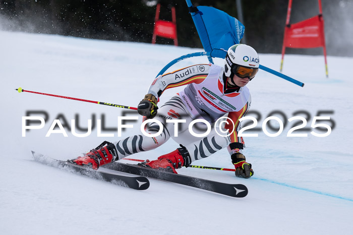 FIS Riesenslalom, Damen + Herren, Deutsche Jugendmeistersachaft 24.01.2025